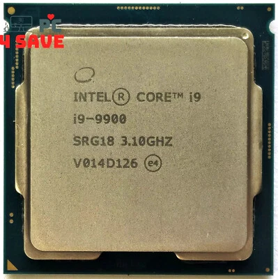 9th Gen Intel Core i9-9900 3.10GHz 8-Core 16MB LGA1151 Desktop CPU SRG18 65W - Image 1 of 2