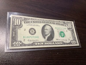 1969 $10 Federal Reserve Note - Picture 1 of 2