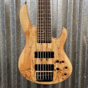 ESP LTD B-206SM Natural Satin 6 String Bass LB206SMNS #0038 Used - Picture 1 of 11