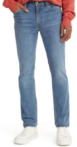 Levis 511 Slim Fit Jeans Mens Sits Just Below Waist Zipper Fly 5 Pocket Denim - Picture 1 of 9