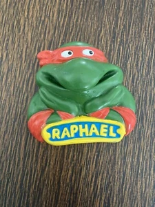 1989 Teenage Mutant Ninja Turtles TMNT Raphael Clip-on Burger King Toy VINTAGE - Picture 1 of 2