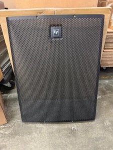Rejilla de gabinete de altavoces Electro-Voice ELX118P acero 18GA con recubrimiento en polvo negro - Imagen 1 de 5