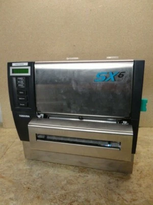 TOSHIBA TEC B-SX6 Etiketten Drucker 305dpi with CUTTER LAN USB B-SX6T-TS12-QM-R - Bild 1 von 4