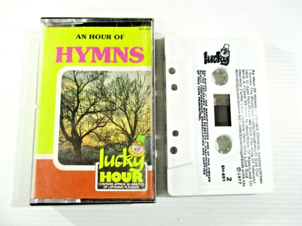 An Hour of Hymns Lucky Hour Cassette Tape 1984 Hughes Leisure Group Tested - Image 1 of 4