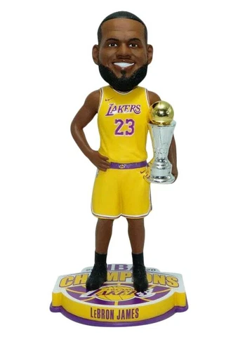 LeBron James Los Angeles Lakers 2020 NBA Champions MVP Bobblehead Cover