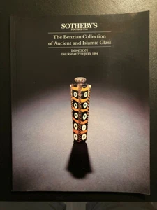 Sotheby's Antiquitätenkatalog Benzian Sammlung antikes Glas, London Juli 1994 - Bild 1 von 13