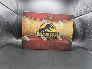 SDCC 2025 Exclusive Cryptozoic CZX Jurassic Park Trading Cards Preview Box /500 - Picture 1 of 5