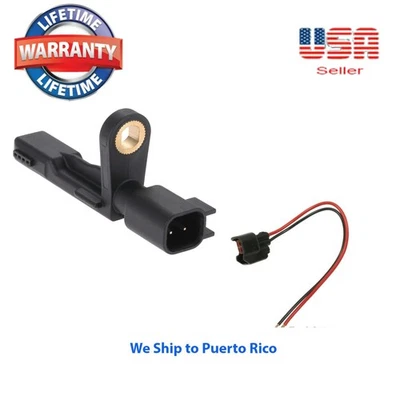 Sensor de velocidad de rueda ABS trasero derecho o izquierdo con conector ajuste Jeep Liberty 06-07 Foto 1 de 4