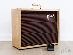 1960 Gibson Explorer GA-18 Tweed Vintage Tube Guitar Combo Amp 1x10 w/ Vibrato - Picture 1 of 18