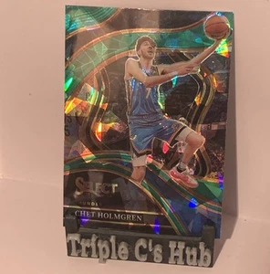 2023-24 Select Chet Holmgren Green Ice Prizms Courtside #241 - Picture 1 of 2