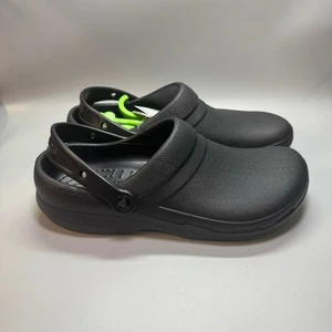 Crocs Specialist II Work Clog Black Men Size 12 Slip Resistant Shoes 204590001 - Picture 1 of 7