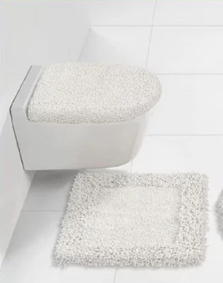 WC-Set weiß 45x50-47x50cm Heine Ohne Ausschnitt ecru Gr. 9 14.1.A - Bild 1 von 3