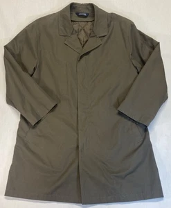 Stafford Herren Mittellanger Trenchcoat Zip Out Steppfutter L-XL Braun Chore - Bild 1 von 18