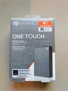 Seagate OneTouch Portable 4TB schwarz Externe HDD-Festplatte STKC4000404 - Afbeelding 1 van 1