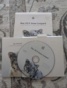 Mac OS X Snow Leopard O.S. (2009 DVD) Version 10.6.3 Install DVD; Apple Software - Picture 1 of 1