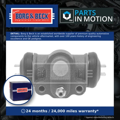 Wheel Cylinder fits KIA RIO DC 1.5 Rear 00 to 03 A5D Brake B&B 0K30A26610 New - Image 1 of 4