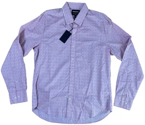 Camisa de Vestir Bonobos L Grande Bridgewater Floral Manga Larga Hombres Coco Bay Rosa - Imagen 1 de 15