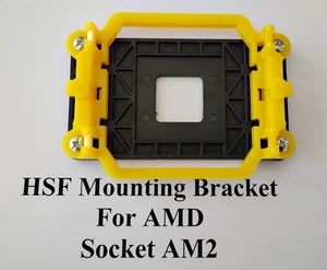 Heatsink Fan Mounting Bracket for AMD Socket AM2/AM3/FM1/FM2 motherboard used - Picture 1 of 7