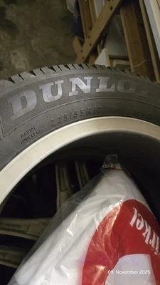 4 Alufelgen Winterreifen DUNLOP 225/55  BMW F30,F31,F34(3er) - Bild 1 von 4