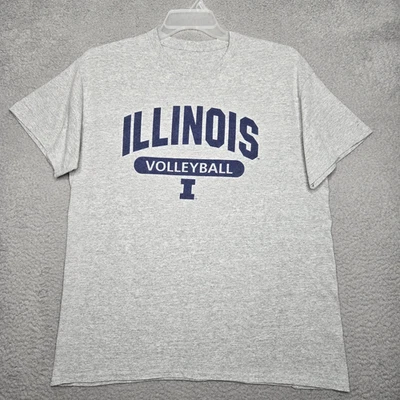 Camiseta clásica de voleibol Illinois Fighting Illini - grande para hombre adulto - LEER Foto 1 de 4