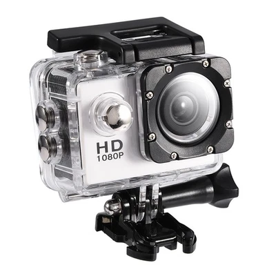 ｜Waterproof Outdoor Cycling Sports Mini DV Action Camera Camcorder (White) - Image 1 of 4