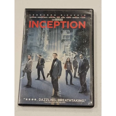 Inception DVD Christopher Nolan Sci-Fi Action Heist Film Standard Edition - Image 1 of 2