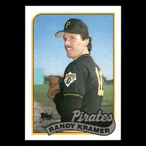 Randy Kramer Rookie #522 1989 Topps Pittsburgh Pirates Baseball Card MLB - Picture 1 of 3