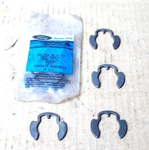 80-97 FORD TRUCK DANA 44/50 IFS TTB FRONT AXLE SHAFT E- CLIP SNAP RING OEM OBS. - Picture 1 of 11