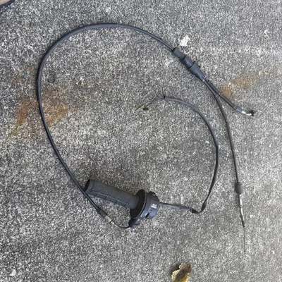 1980Yamaha MX175 Throttle assembly  Cables - Image 1 of 4