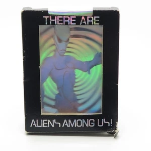 There Are Aliens Among Us Sealed 8 Card Set Fantasma Holographic Limited 1991 - Picture 1 of 10