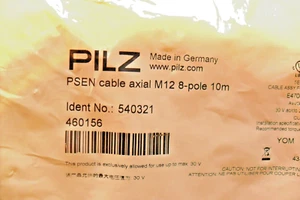 PILZ 540321 cable axial M12 8 polos 10M NUEVO - VENDEDOR DE EE. UU. Bolsas selladas de fábrica - Imagen 1 de 4