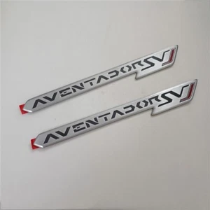 Lamborghini Aventador LP770 SVJ Coupe Inscription  Decorative Emblem 470854499F - Picture 1 of 2