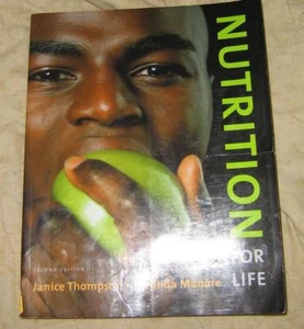 NUTRITION FOR LIFE - TEXTBOOK - BY THOMPSON & MANORE  - GOOD CONDITION - Picture 1 of 4