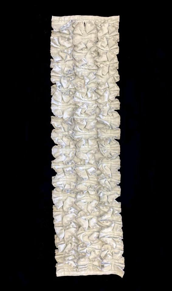 Vintage Grey Tuxedo Shirt Ruffled Dickie Button On 1970's Prom Disco Halloween - Image 1 of 1