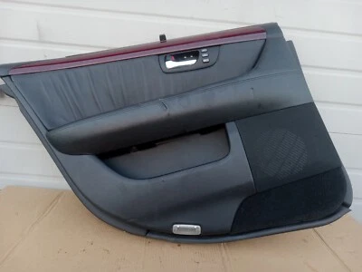 2001 2002 2003 2004 2005 2006 LEXUS LS430 PANEL PUERTA TRASERA IZQUIERDA NEGRO Foto 1 de 4
