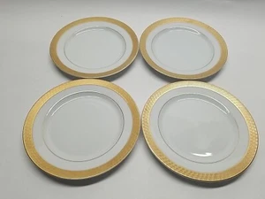 MIKASA Fine China REGENT 5863 Salad Plates Lot of 4 Narumi Japan Dishes - Picture 1 of 6