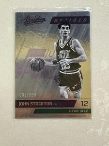 Panini Absolute John Stockton 2015-16 */999 retirado #108 Utah Jazz - Imagen 1 de 2
