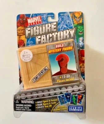 Figura de Héroes Marvel Serie de Fábrica 1 Misterio BAF Tormenta Blanco Mohawk ToyBiz 2006 Foto 1 de 3