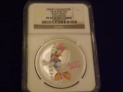 2014   $2     Daisy  Duck      Disney              NGC PF 70 - Image 1 of 2