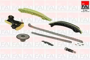 Timing Chain Kit FAI Fits For MERCEDES-BENZ C-CLASS W204 1.8 PETROL M271.820 - Picture 1 of 5