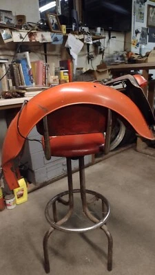 Triumph Motorcycle Fender Vintage  - Image 1 of 4