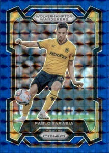Pablo Sarabia Wanderers - 2023-24 Prizm Premier League AZUL MOSAICO #212 - Imagen 1 de 2