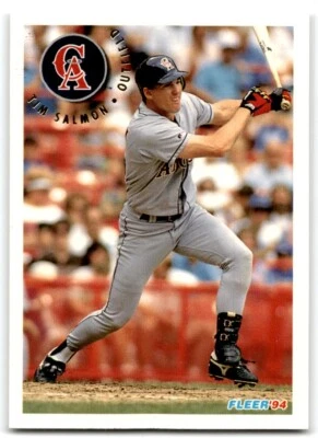 1994 FLEER TIM SALMON CALIFORNIA ANGELS #69 - Image 1 of 2