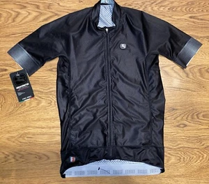 NWT Giordana FRC Pro Womens Black Short Sleeve Cycling Jersey Size Medium - Picture 1 of 7