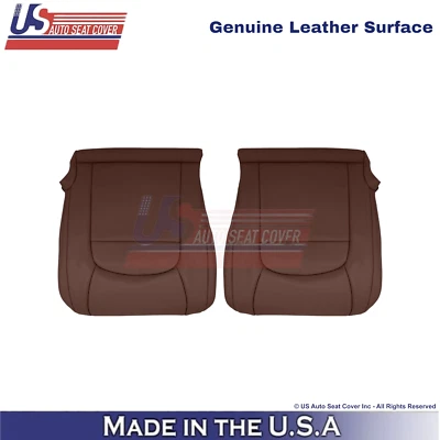 Cubiertas de repuesto inferiores delanteras de cuero marrón para Toyota Land Cruiser 2008-2021 Foto 1 de 4