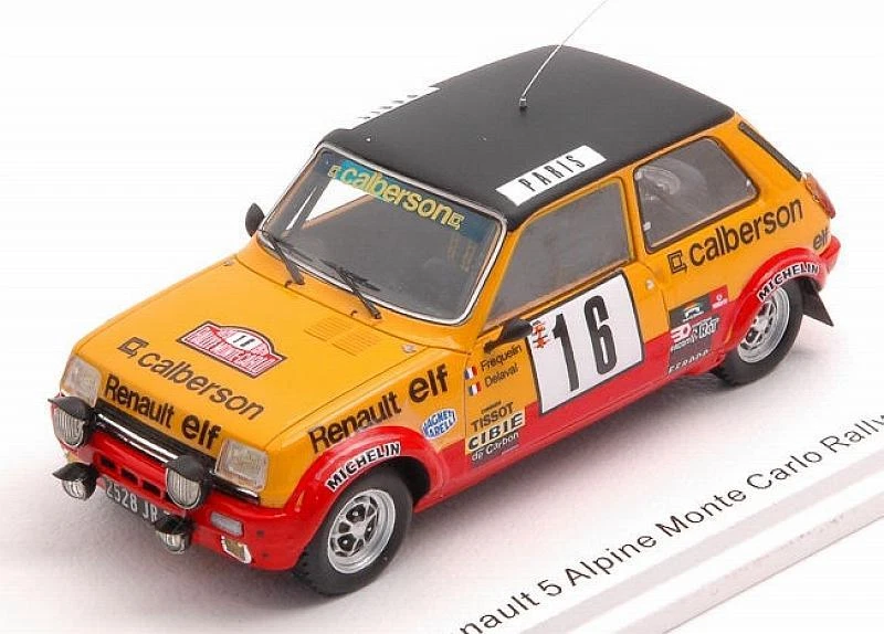 Renault 5 Alpine Rally Monte Carlo 1979 Frequelin-Delaval 1:43 SPARK S6033 - Immagine 1 di 1