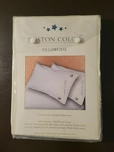 Boston Color Let It Snow Set of Two 200 Thread Count Standard Pillow Cases (NEW) - Picture 1 of 5