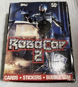 Tarjeta coleccionable de películas Topps RoboCop 2 1990 36 paquetes de cera con póster - Imagen 1 de 7