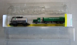 Trix Spur N Nr.15171 Set Kesselwagen Rheinpreussen mit Wiking LKW in OVP - Bild 1 von 22