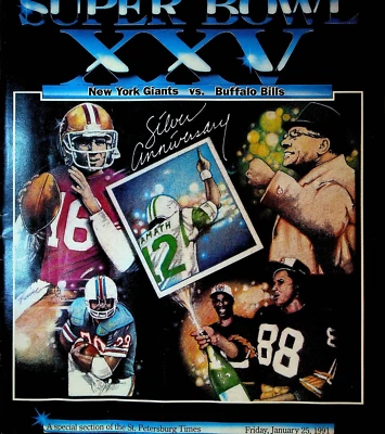 Super Bowl XXV New York Giants v Buffalo Bills St Petersburg Times Supplement - Image 1 of 2